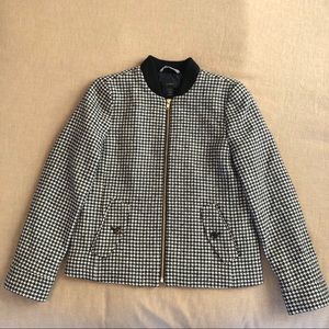 J•CREW | Houndstooth Wool Jacket